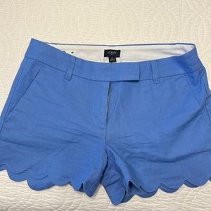 Like new jcrew factory scallop shorts